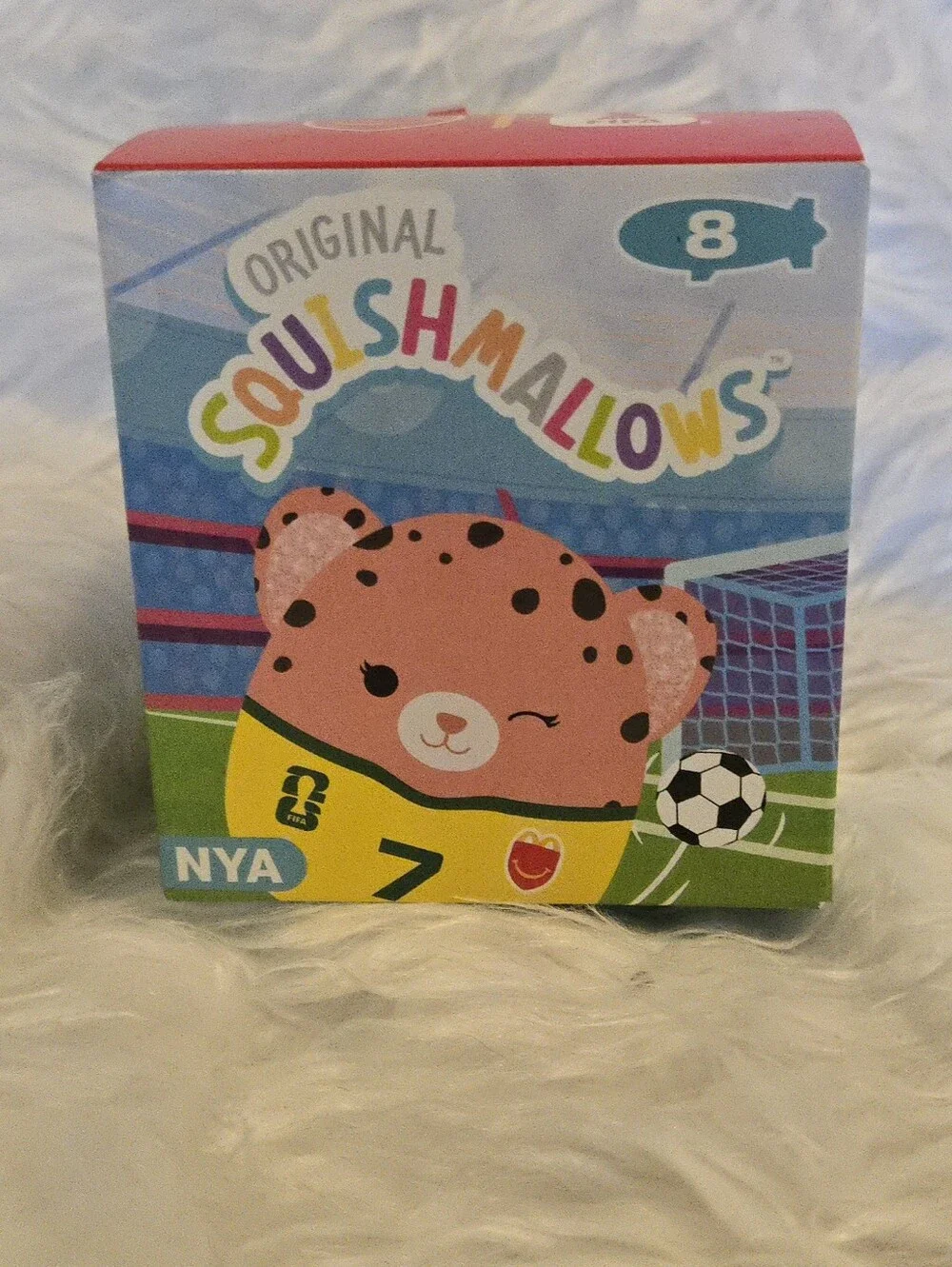 McDonald's Happy Meal Nya #7 Plush Soccer Squishmallow Fifa World Cup